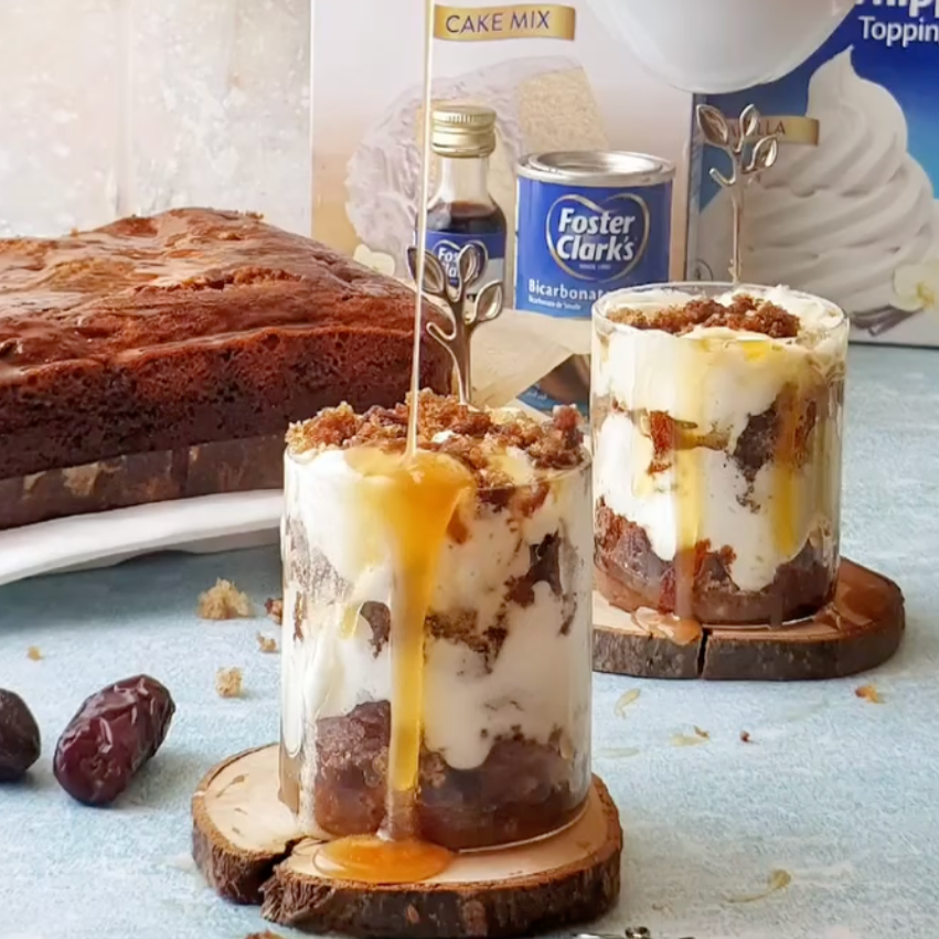 > Sticky Date Trifle